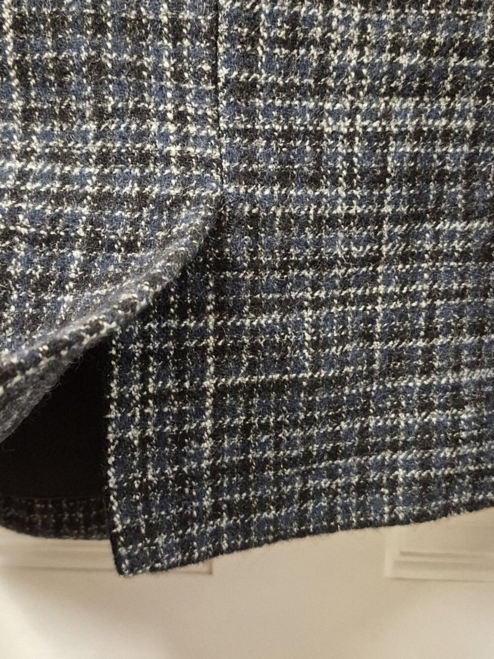 Theory Black and White Plaid Blazer - Picture 8 of 11